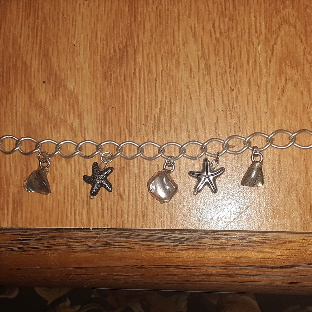 Abalone Charm Bracelet